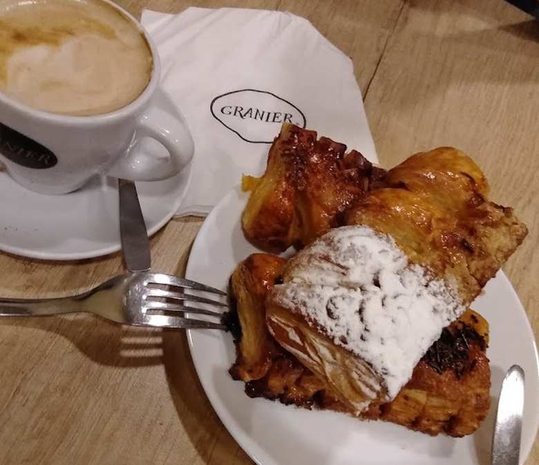 Panrderia Granier coffee and pastries