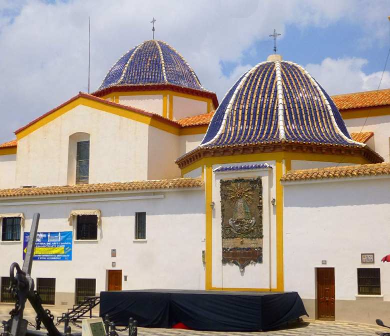 Domes of  the of Church of San Jaime and Santa Ana
