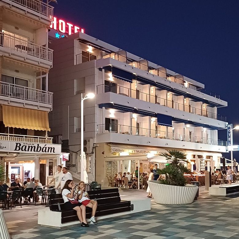 La Calla in the evening