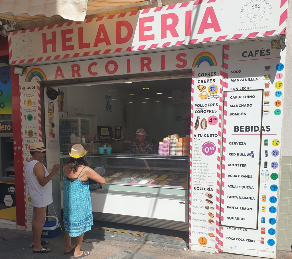Arcoiris ice cream