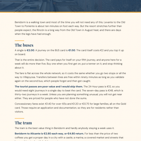 What’s On in Benidorm Old Town: September 2026
