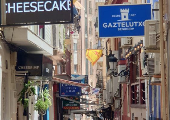 A street in Benidorm Old Town